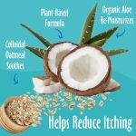 Earthbath Oatmeal & Aloe Hair Conditioner for Cats & Dogs – Vanilla & Almond 472ml