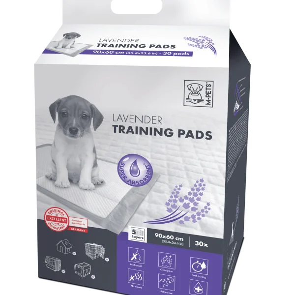 M-Pets Puppy Training Pads Lavender Scent (90x60cm)