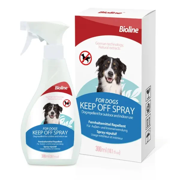 Bioline Keep Off Spray for Dogs 300ml – Indoor Dog Repellent