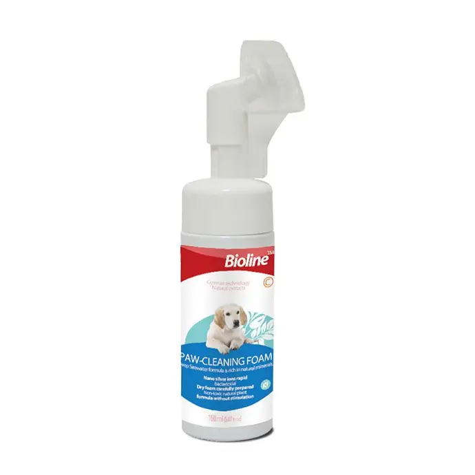 Bioline Paw Cleaning Foam for Dogs – 150ml
