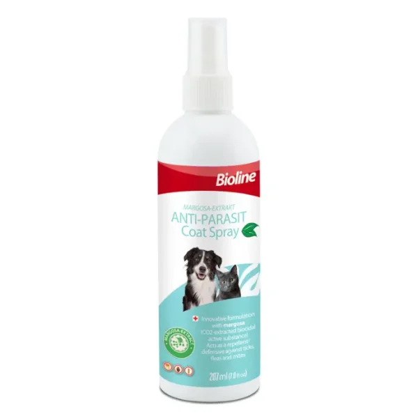 Bioline Anti-Parasit Flea & Tick Spray with Margosa – 207ml