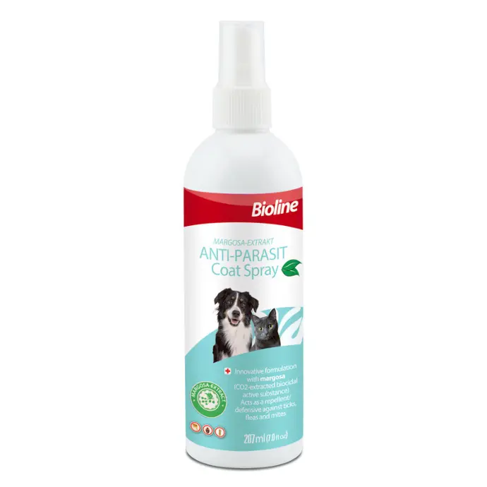 Bioline Anti-Parasit Flea & Tick Spray with Margosa – 207ml