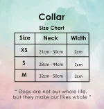 Pupstra XS Candy Pink dog collar with neoprene padding