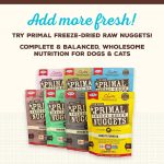 Primal Freeze-Dried Raw Fish Topper for Dogs & Cats – 99g