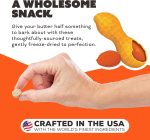 Primal Crunchy Freeze-Dried Dog Treats with Chicken, Peanut Butter & Goat Milk – 57g