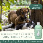 Burbur Pet Shampoo with Tea Tree Oil & Green Tea – 400ML