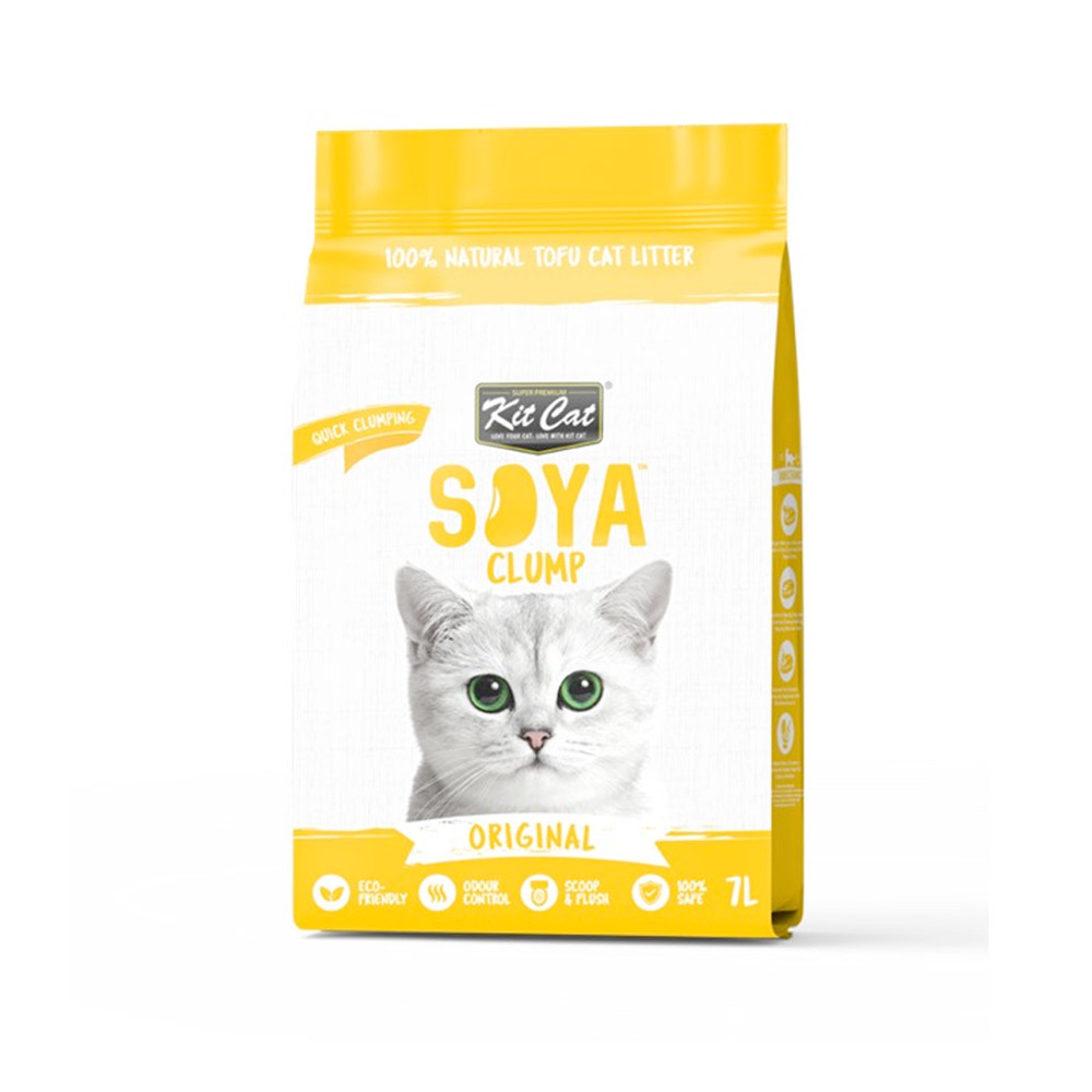 8858788709354 Kit Cat Eco-Friendly Original Soya Clumping Cat Litter – 7L