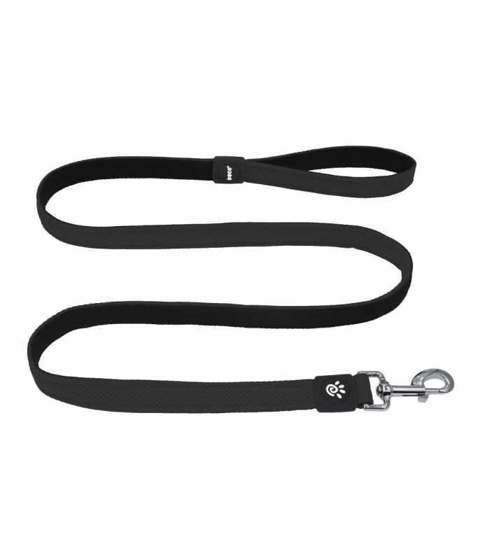 DOCO® JELLY BEAN Leash for Dogs - Black, Size S (5ft)