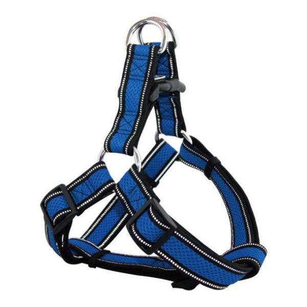 DOCO Athletica Small Blue Step-In Dog Harness – Lightweight, Reflective & Adjustable