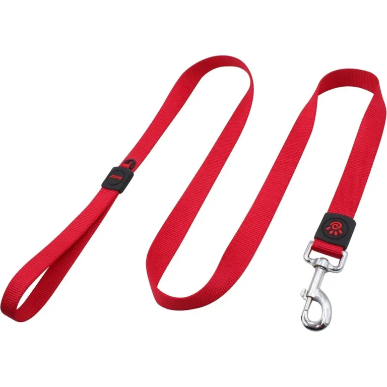 DOCO Signature XL Red Nylon Dog Leash (120x3.8cm)