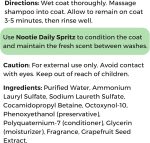 Nootie Coconut Lime Verbena Hypoallergenic Pet Shampoo for Dogs & Cats, 473ml