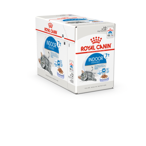 Royal Canin Indoor 7+ Jelly Wet Cat Food 12 x 85g