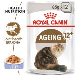 Royal Canin Feline Health Nutrition Ageing 12+ Jelly Wet Food 12 x 85 g