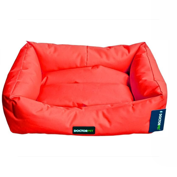 DOCTOR PET BED Gelato Series VR01 Medium Red Bed for cats and dogs