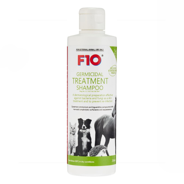 F10 Germicidal Pet Shampoo 250ml for Dogs and Cats