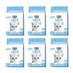 Kit Cat Soya Cat Litter Baby Powder Scent – 6 x 7L for Kittens