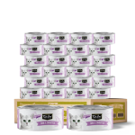 Kit Cat Wet Cat Food Toppers with Deboned Tuna & Crab 24 x 80g