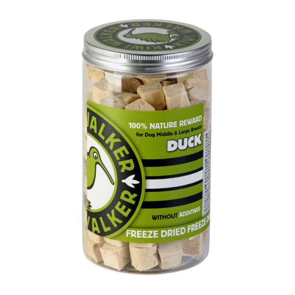 Kiwi Walker Freeze Dried Duck Treats for Dogs 120g