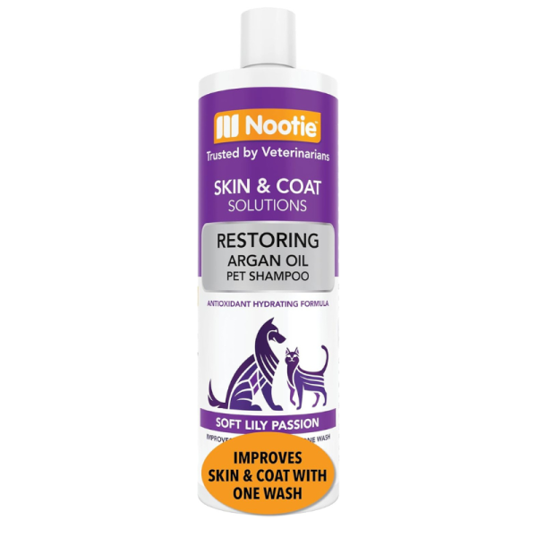 Nootie Restoring Argan Oil Pet Shampoo Soft Lilly Passion Scent