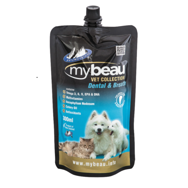 Palamountains Mybeau Pet Supplement for Dental Health & Fresh Breath – 300ml