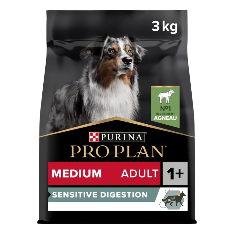 Purina Pro Plan Sensitive Digestion Medium Adult Dry Dog Food with Lamb 3 kg