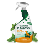 Vet's Best Flea & Tick Home Spray for Dogs – 945ml with Peppermint Oil & Eugenol