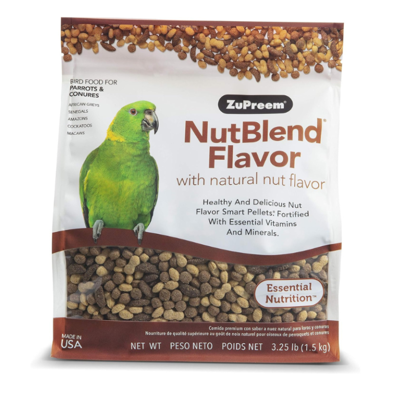 Zupreem NutBlend Flavor Bird Food 1.47kg – Parrots & Conures