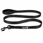 Alcott Adventure Dog Leash – Large Black 182x2.5cm