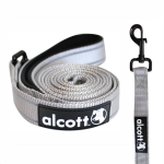 Alcott Adventure Dog Leash – Large Gray 182x2.5cm