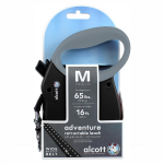 Alcott Adventure Dog Leash – Medium Black 4.8m Retractable