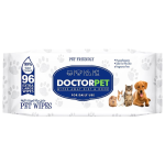Doctor Pet Large Hypoallergenic Pet Wipes for Dogs & Cats