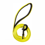 Alcott Adventure Large Yellow Reflective Nylon Dog Leash (180x2.5cm)