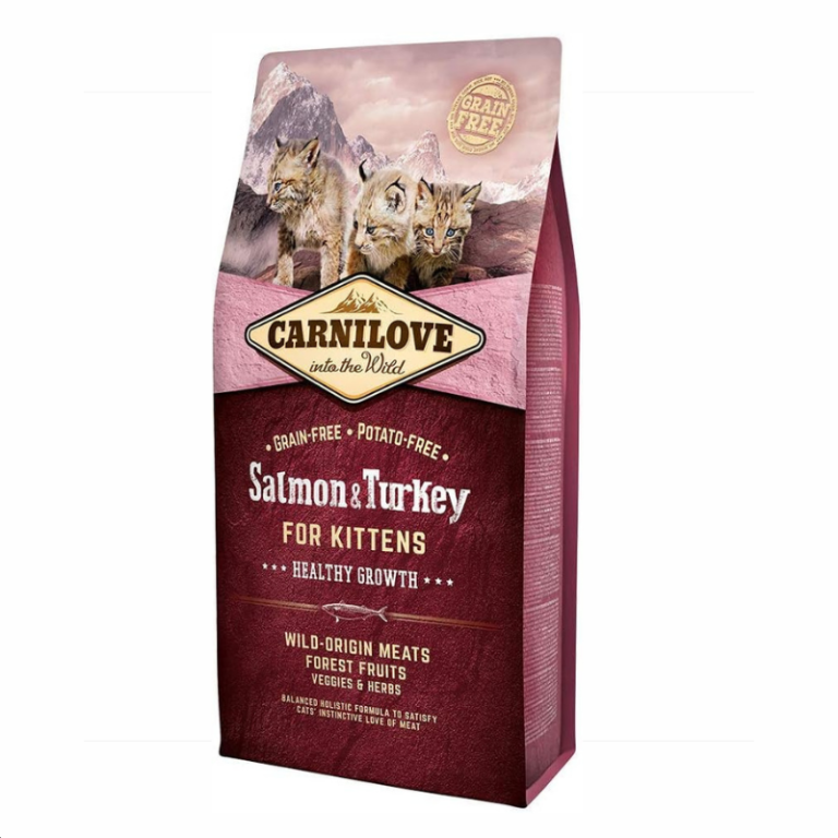Carnilove Kitten Dry Food Salmon & Turkey 6kg