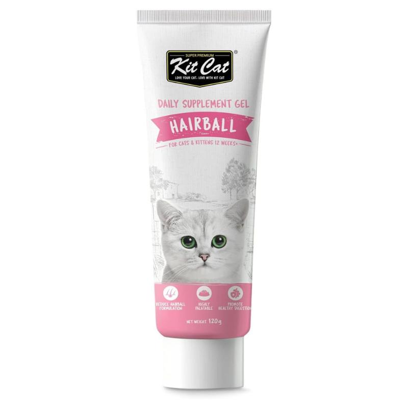 Untitled design - 2025-08-02T165446.243 Kit Cat Hairball Control Supplement Gel for Cats and Kittens – 120g