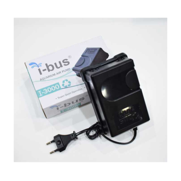 KW Zone Ibus Aquarium Air Pump I-3000 – 220V/50Hz with 1600cc/min output