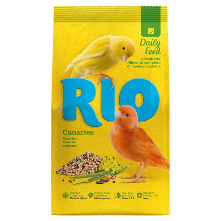 RIO Daily Food for Canaries – 1kg balanced seed mix for daily nutrition