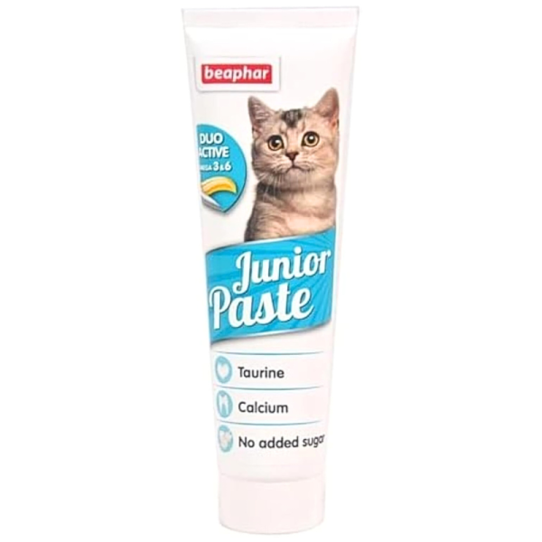 Beaphar Multi-Vitamin Paste for Junior Cats – 100g growth support