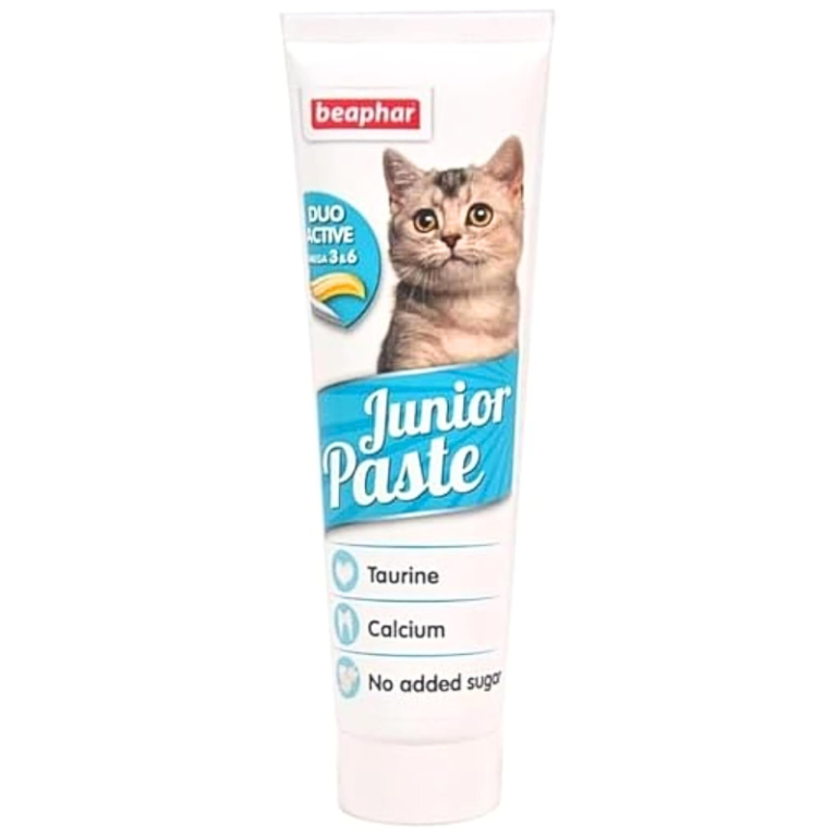 Beaphar Multi-Vitamin Paste for Junior Cats – 100g growth support