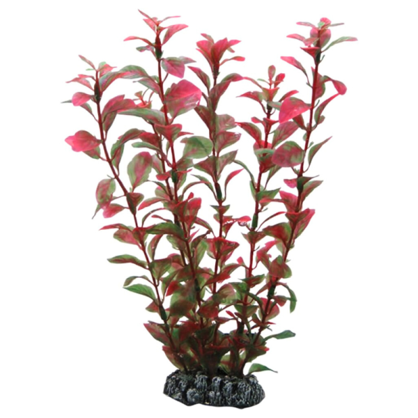 Hobby Aquarium Decor – Artificial Ludwigia Plant, 25cm