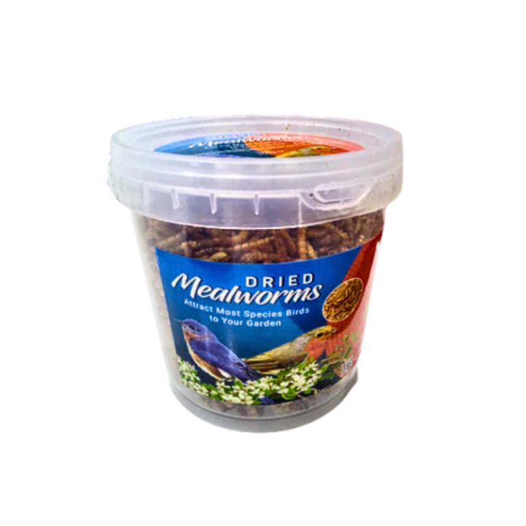 Pado Dried Mealworms Bird Food – 100g High-Protein Treat