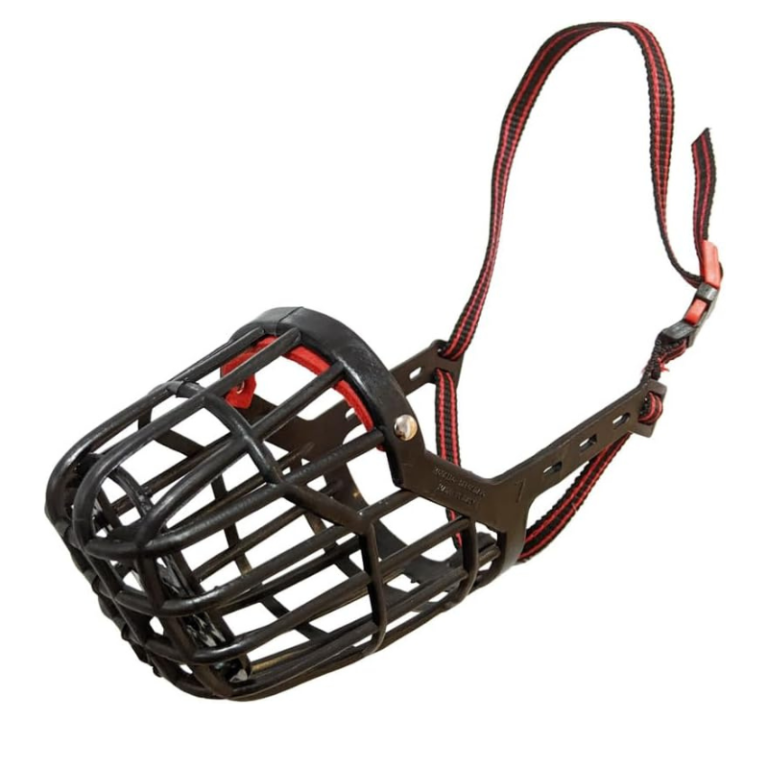 Dog Fever Black & Red Muzzle Size 2 – 22cm