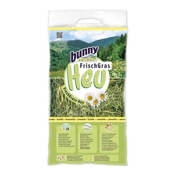 Bunny Nature Fresh Grass Hay with Chamomile for Rabbits & Rodents – 500g