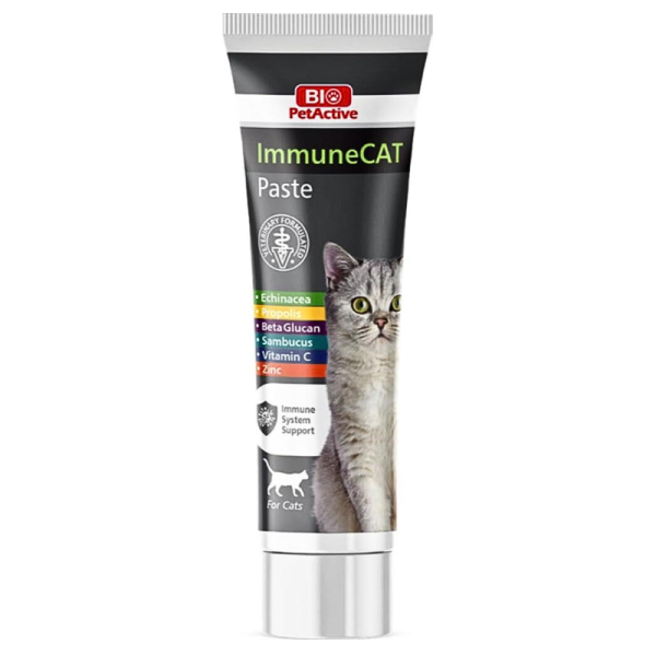 Bio PetActive ImmuneCat Paste 100ml – Immune Support for Adult Cats