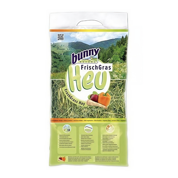 Bunny Nature Fresh Grass Hay with Vegetables for Rabbits & Rodents – 500G