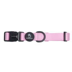 Pupstra XS Candy Pink dog collar with neoprene padding