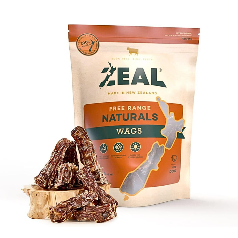 Untitled design - 2025-08-07T202837.521 Zeal Free Range Naturals Wag Dog Treats with Beef 125g