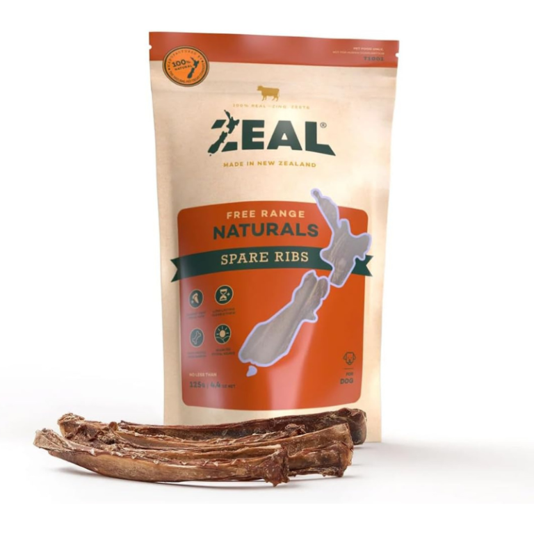 Zeal Free Range Naturals Low Fat Spare Rib Dog Treats 125G