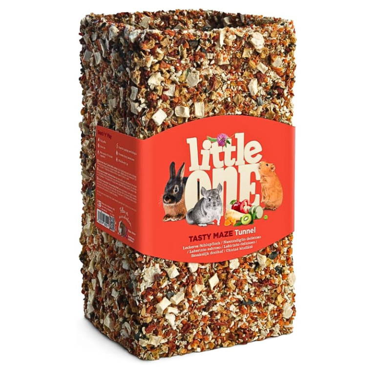 Little One Tasty Maze Tunnel Treat Toy for Rabbits & Guinea Pigs 410G