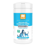 Nootie Waterless Shampoo Pet Wipes Sweet Pea & Vanilla – 70 Count for Dogs & Cats