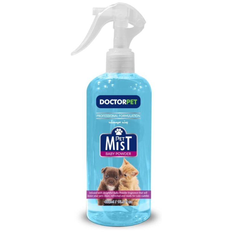 Doctor Pet Baby Powder Cologne Spray for Cats & Dogs 400ML